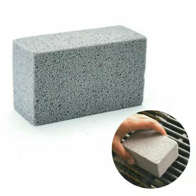 Block Cleaning Stone Brick Scraper BBQ Griddle Kit Barbecue Pumice Grill Cleaner • $12.69