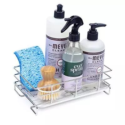 Kitchen Sink Caddy Sponge Soap Holder For Countertop Large Kitchen Soap Tray Sin • $24.14