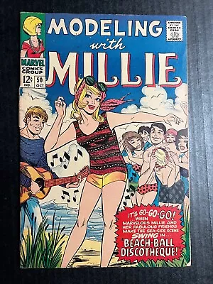 MODELING WITH MILLIE #50 Oct 1966 Vintage Romance Comic Silver Age • $22