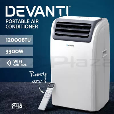 $504.95 • Buy Devanti Portable Air Conditioner Cooling Mobile Fan Cooler Window Kit 12000BTU