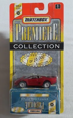 Matchbox Premiere Collection Jaguar XJ220 Series 10 Red 1997 • $7.99