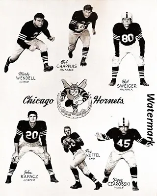 AAFC NFL 1949 Chicago Hornets Team Picture 8 X 10 Photo Picture • $5.99