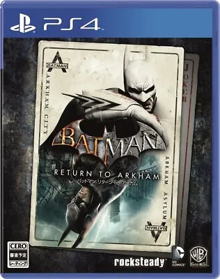Batman: Return To Arkham PS4 Game Software PLJM-80187 Fighting In Gotham City • $122.33