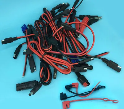 Lot 10AWG 14AWG 18AWG Battery Quick Disconnect Connect 2-pin SAE Extension Wire • $4.99
