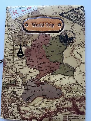 $8.41 • Buy Men Lady Children Map Print Passport Travel Case Protector Cover Novelty Gift