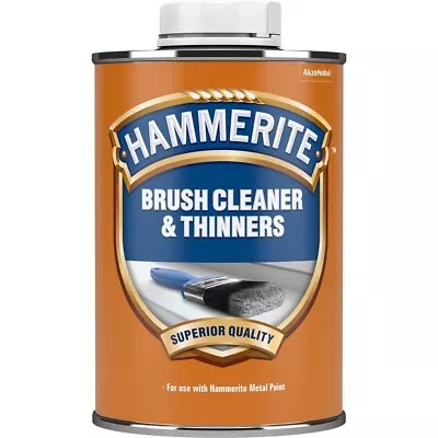 Hammerite Brush Cleaner And Thinners 1 Litre Ideal For Hammerite Metal Paint • £21.48