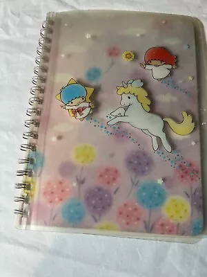 $25 • Buy New! Vintage 1976 1985 Sanrio Little Twin Stars Notebook