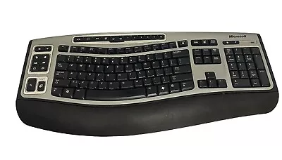 Microsoft Wireless Laser Desktop 6000 V2.0 Comfort Curve Keyboard • $22.94