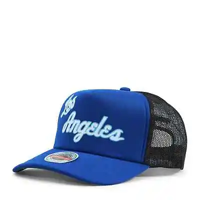 Mitchell & Ness NBA  Los Angeles Lakers Cap Jersey Hook Trucker Hat Snapback • $22.97