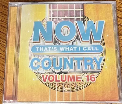 Various  Now That's What I Call Country Vol 16  New Original 2023 Usa Cd Album • $16.95