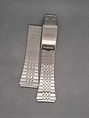 RARE Casio Vintage Digital Watch B-211N 22mm Bracelet Strap 80s C-801 RETRO OLD • $75