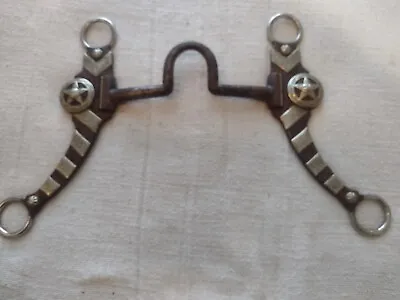 Vintage Gist Classic Equine Western Bit With Silver Accents • $34