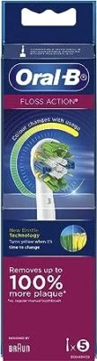 Oral B Power Toothbrush Floss Action Refills 5 Pack • $58.99