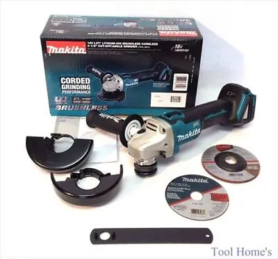 Makita XAG04Z 18V LXT Lithium-Ion Brushless Cordless 4-1/2 / 5 In. Cut-Off/Ang • $242