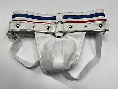 Leather Jockstrap Vintage Athletic Supporter Replica • $80