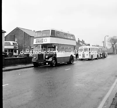 BUS NEGATIVE: HOLLIS QUEENSFERRY Ex-SOUTHPORT LEYLAND PD2 GFY404 • £4.95