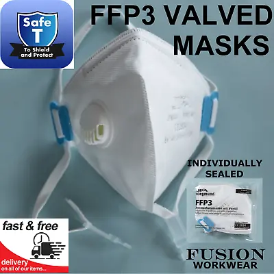 £3.30 • Buy P3v Dust Mask.ffp3v. Respirator Mask.mdf.welding.pesticide.spraying. Asbestos.uk
