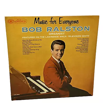 Bob Ralston Music For Everyone (Vinyl 1964) RCA Camden CAL-845 Good LP Record • $12.30