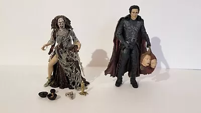 SLEEPY HOLLOW Mcfarlane Toy 2 Figure + Accessories Lot 1999 Horseman Crone • $24.99