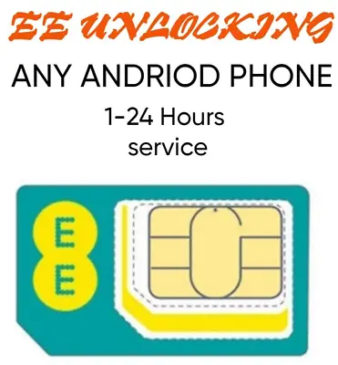 £0.99 • Buy EE Unlock Code UNLOCKING Service For Any Android Phone Samsung Sony Nokia HTC
