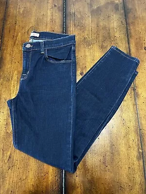 J Brand Starless Skinny Straight Jeans Dark Wash Women’s Size 30 EUC • $34.88