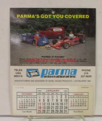 Parma International~ Calendar ~ 1987 ~ Parma Is Racing~ Unused • $17.09