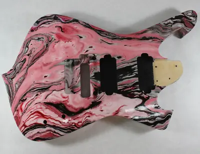 Swirled Fireman Guitar Body  Fits Ibanez (tm) 7 String RG And UV Necks J1575 • $439