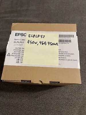 Genuine Original Oem Epson Elplp57 Lamp For Eb-450wi Eb-455wi Eb-460 Eb-460i 2mv • $31.45