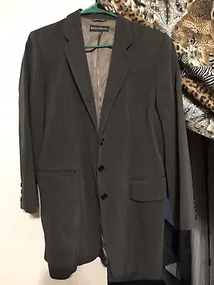 Vintage BANANA REPUBLIC SPORT COAT JACKET Brown 3 Button Size? Suit Italy • $100