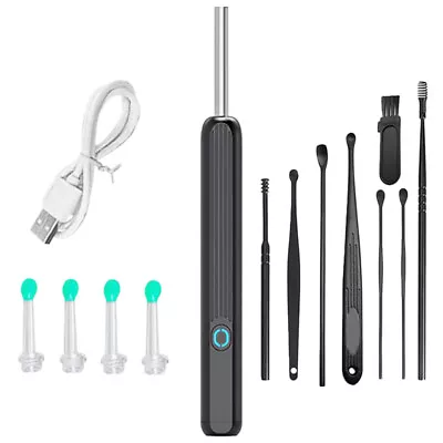 Wireless HD Ear Wax Remover Camera Ear Endoscope Spoon Pick Cleaning Tool Kit UK • £9.47