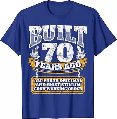 Funny 70th Birthday B-Day Saying Age 70 Year Joke Unisex T-Shirt • $19.99