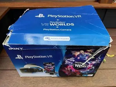 Sony PlayStation 4 PS4 VR CUH ZVR2 + PSVR Camera + PlayStation Move Controllers • $220