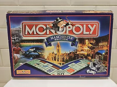 Monopoly Board Game Manchester Edition England UK Limited Edition Vintage Rare • £15.99