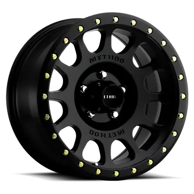 4 New  Matte Black Method Race Wheels  Mr305 Nv 18x9 6-139.70  (75115) • $1486