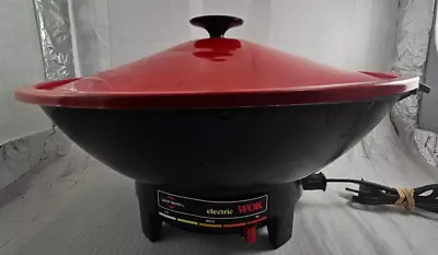 1988 West Bend 6 Quart Electric Wok Model 79525X • $37.97