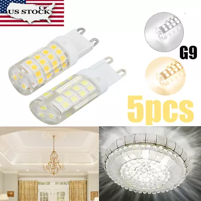 5/10Pcs 7W G9 LED Corn Bulb Lamp 2835 51-SMD Highlight Daylight Home Adorn Light • $8.99