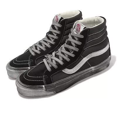 Vans Vault OG SK8-Hi LX Stressed Black Stressed Men Unisex Casual VN0A4BVBBA2 • $154