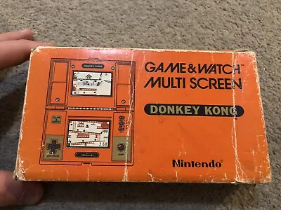 $60 • Buy Nintendo Game&Watch Donkey Kong I Screen Box