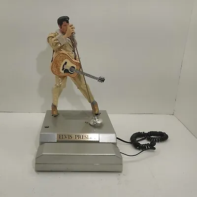 Vintage 1996 Elvis Presley Limited Edition TeleMania Telephone Silver Tested  • $99.95