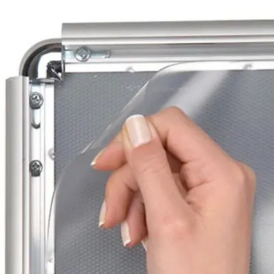 5/10 Anti-glare PVC FRONT COVER A0 A1 A2 A3 A4 POSTER SNAP FRAME REPLACEMENT • $19