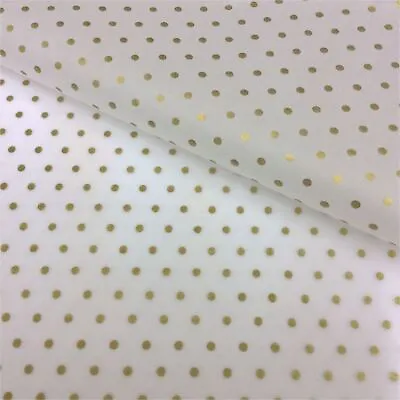 Printed Polka Dot Tissue Paper Spots Acid Free - Coloured Gift Wrapping Pattern • £4.09