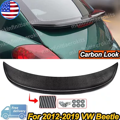 Factory Style Rear Spoiler Wing For 2012 2013 2014 2015 16 17 18 2019 VW Beetle • $85.98