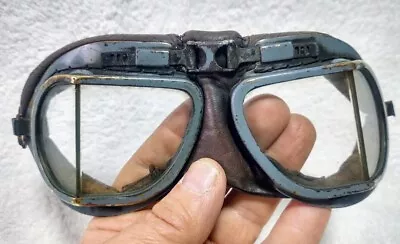 Original WW2 RAF Pilots Flying Spitfire Goggles • £160