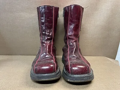 $74.99 • Buy Dr Doc Martens Womens Combat Chukka Boots Oxblood - Red Cherry Size 6.5