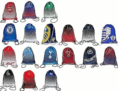 £9.95 • Buy School Football Sports Drawstring Gym - Shoe Pump Boot Bag Kit Swim Bag