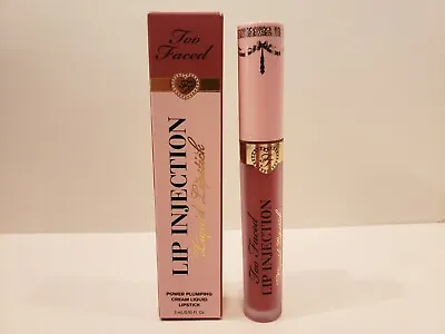 Too Faced ~ Lip Injection Liquid Lipstick Power Plumping ~ Big Lip Energy ~ NIB • $15.99
