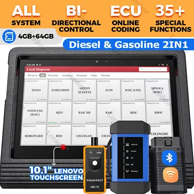 $1459 • Buy 2023 LAUNCH X431 V+ HDIII HD3 24V Heavy Duty Truck OBD2 Diagnostic Scanner Tool