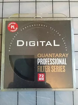 Quantaray 72mm Professional Polarizing Filter REDUCTION! • $20