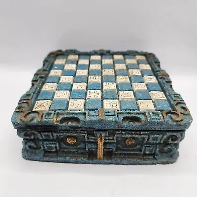Mayan Aztec Mini Chess Board/Box • $22.50