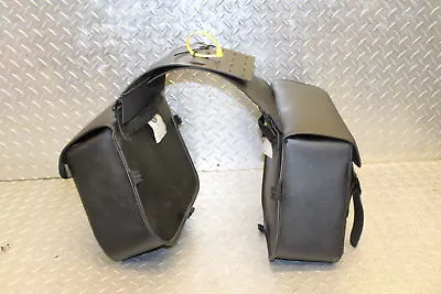 $234.95 • Buy 2005 Yamaha V Star 1100 Xvs1100 Custom With Flames Side Cargo Luggage Saddlebag
